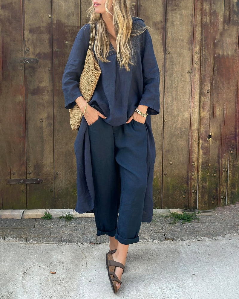 Lola | Women's Stylish and Cozy Outfit Set-Metro Lane Plaza