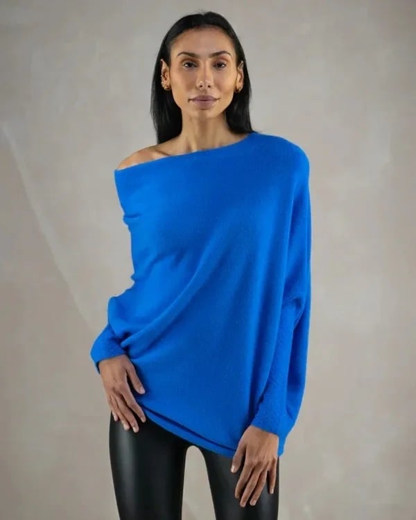 Women's Cozy Cashmere Sweater | Ideal for Winter Wear-Metro Lane Plaza