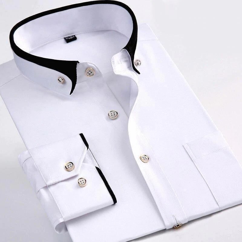 Classic Long Sleeve Men's Shirt-Metro Lane Plaza