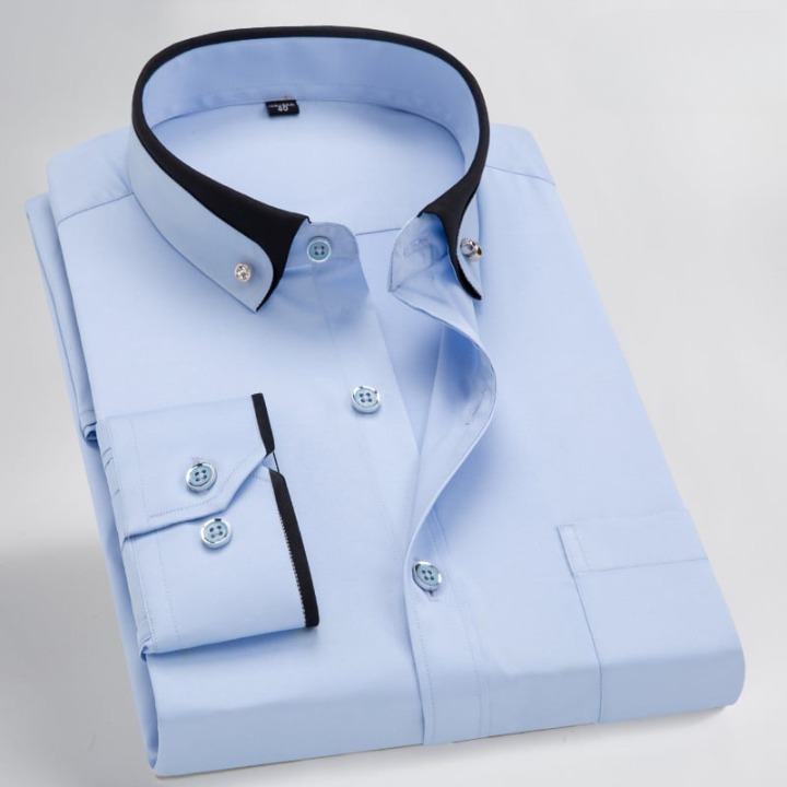 Classic Long Sleeve Men's Shirt-Metro Lane Plaza
