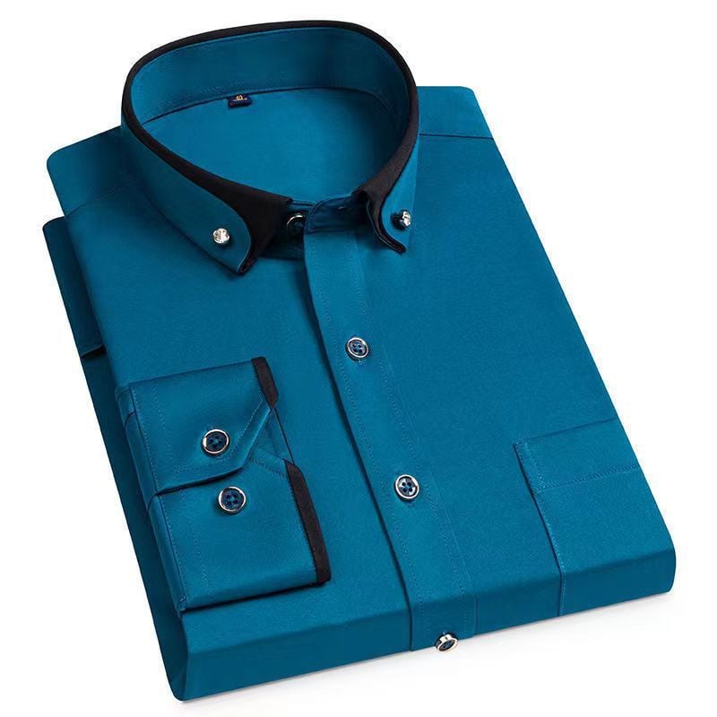 Classic Long Sleeve Men's Shirt-Metro Lane Plaza