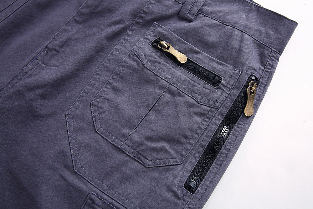 Men's Comfortable Fit Sustainable Tactical Shorts-Metro Lane Plaza