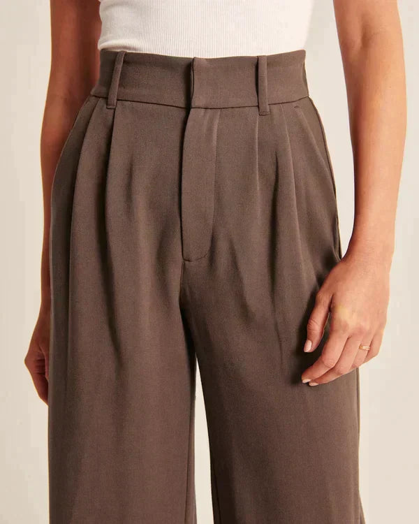 Thirza | Women's Stylish Flared Pants for Everyday Wear-Metro Lane Plaza