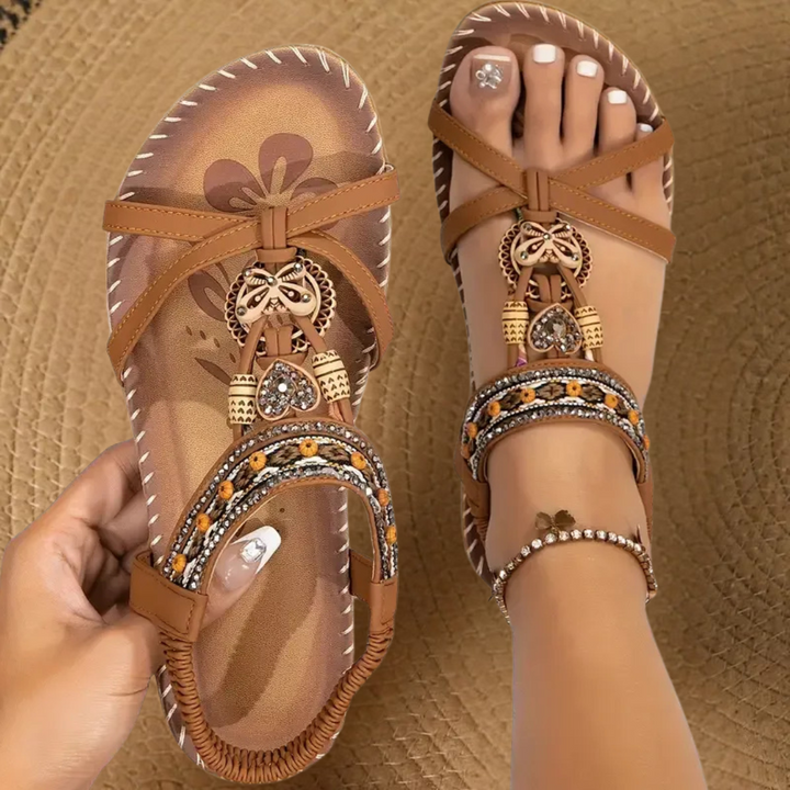 Solmira | Women's Comfortable & Lightweight Orthopedic Sandals-Metro Lane Plaza