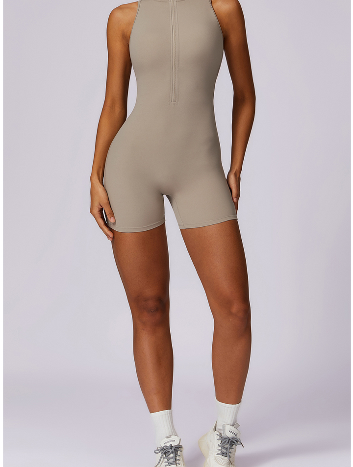 Fenna | Women's Seamless Shaping Yoga Fitness Jumpsuit-Metro Lane Plaza
