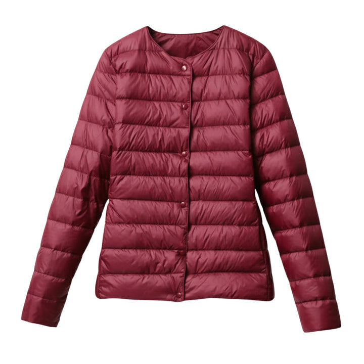 Emma | Women's Lightweight Padded Puffer Jacket for Spring & Autumn-Metro Lane Plaza