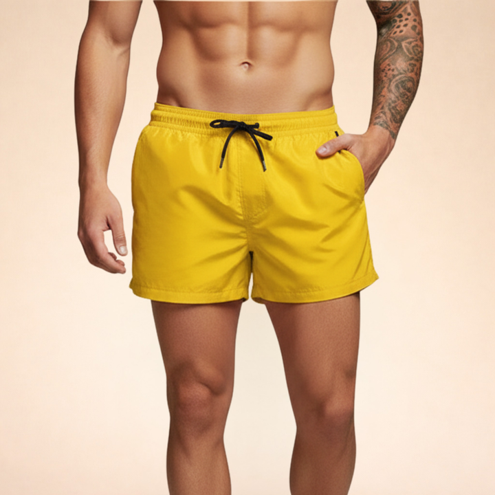 Alexander | Men's Comfort Summer Swim Shorts-Metro Lane Plaza