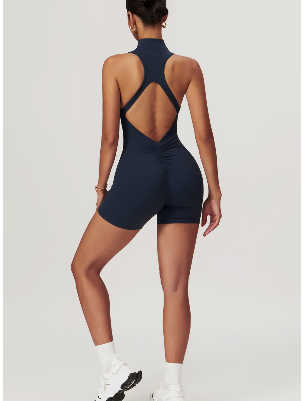 Fenna | Women's Seamless Shaping Yoga Fitness Jumpsuit-Metro Lane Plaza