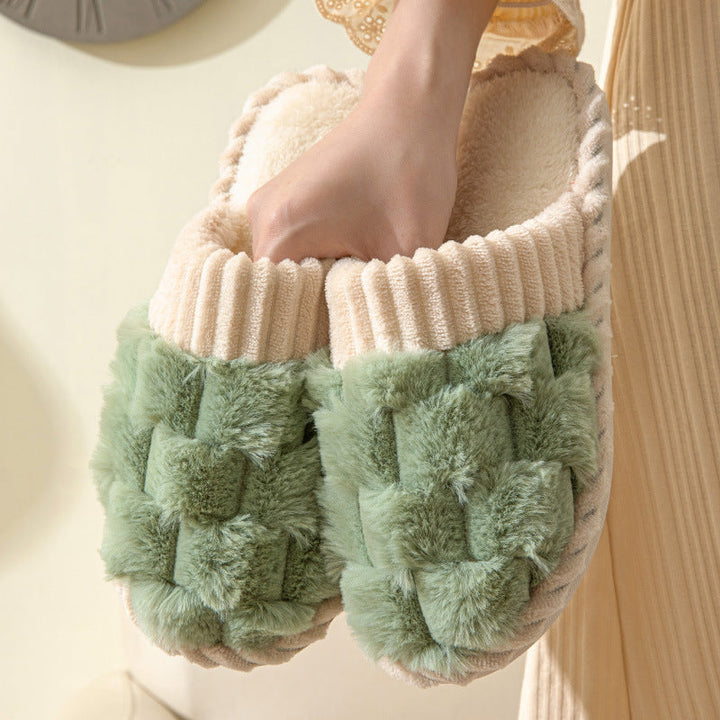 Nova | Women's Cozy Plush Slippers with Non-Slip Sole-Metro Lane Plaza