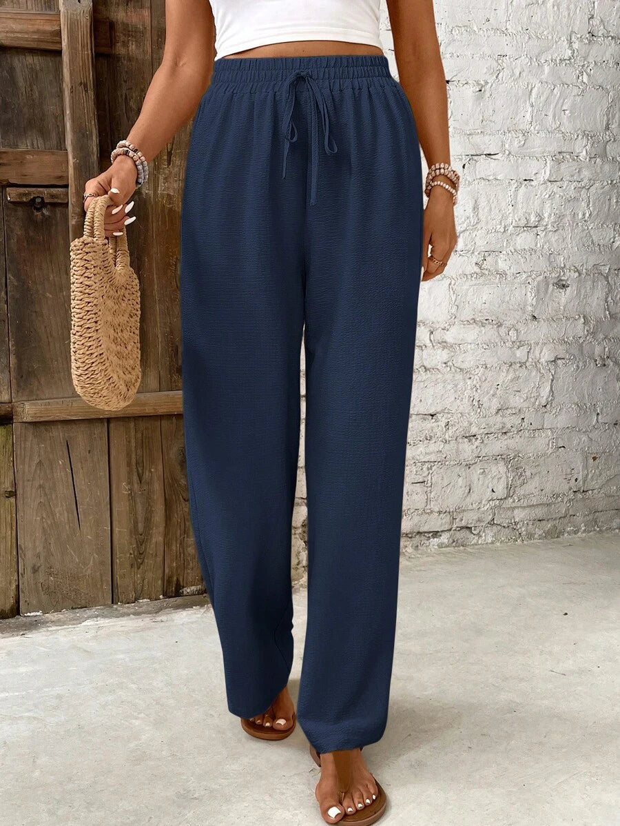 Skylar | Women's Cozy Holiday Lounge Pants-Metro Lane Plaza