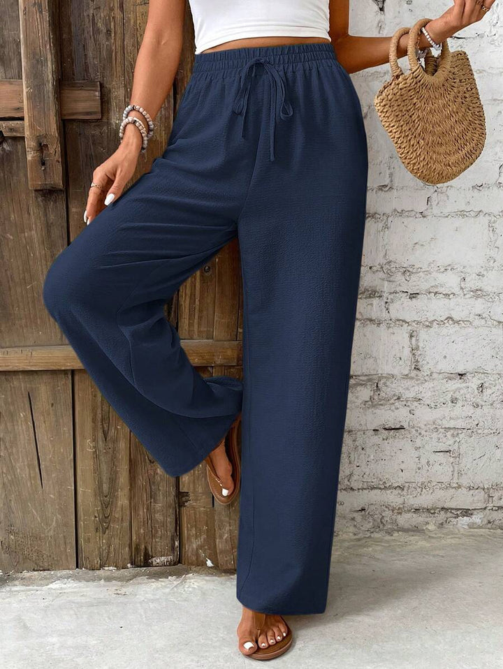Skylar | Women's Cozy Holiday Lounge Pants-Metro Lane Plaza