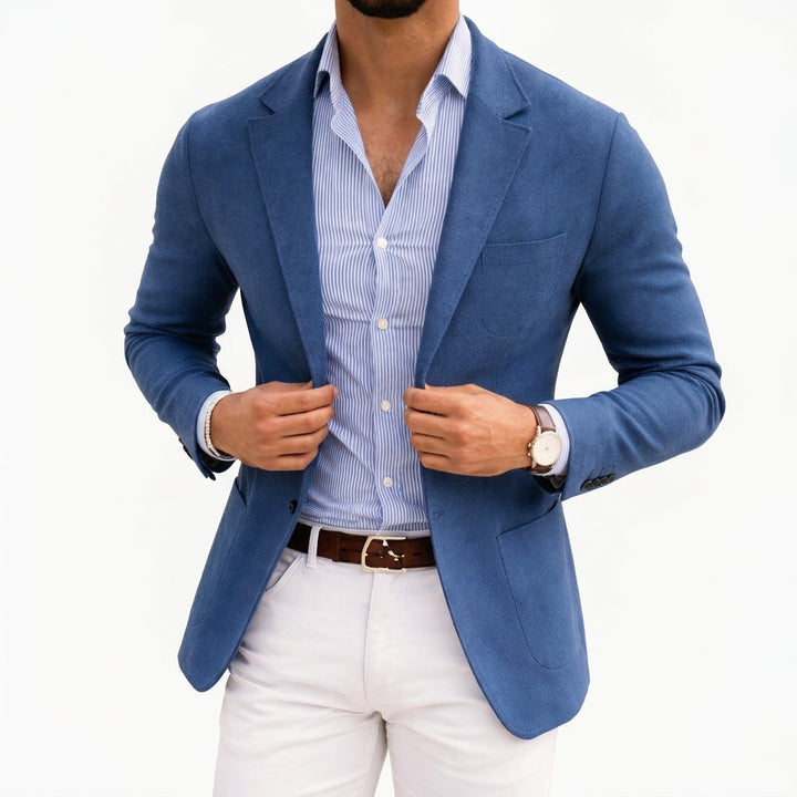 Men's Knit Blazer