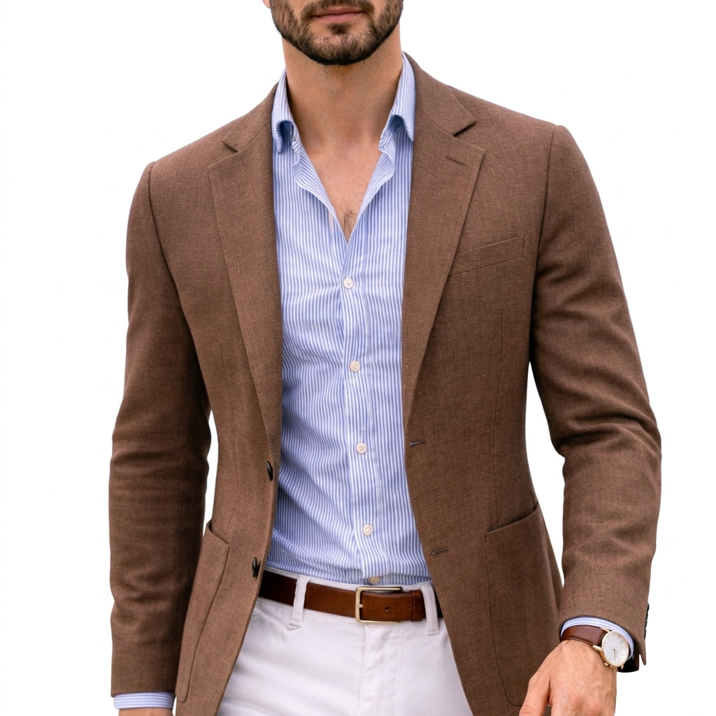 Men's Knit Blazer