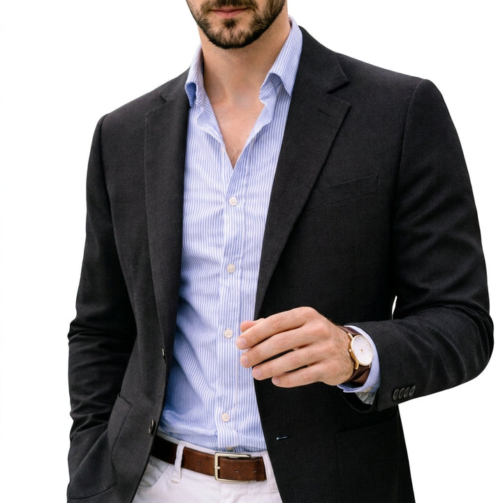Men's Knit Blazer