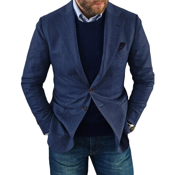 Blazer da uomo monopetto
