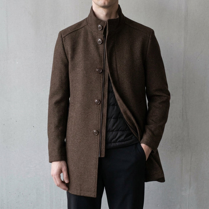 Men's Wool Overcoat