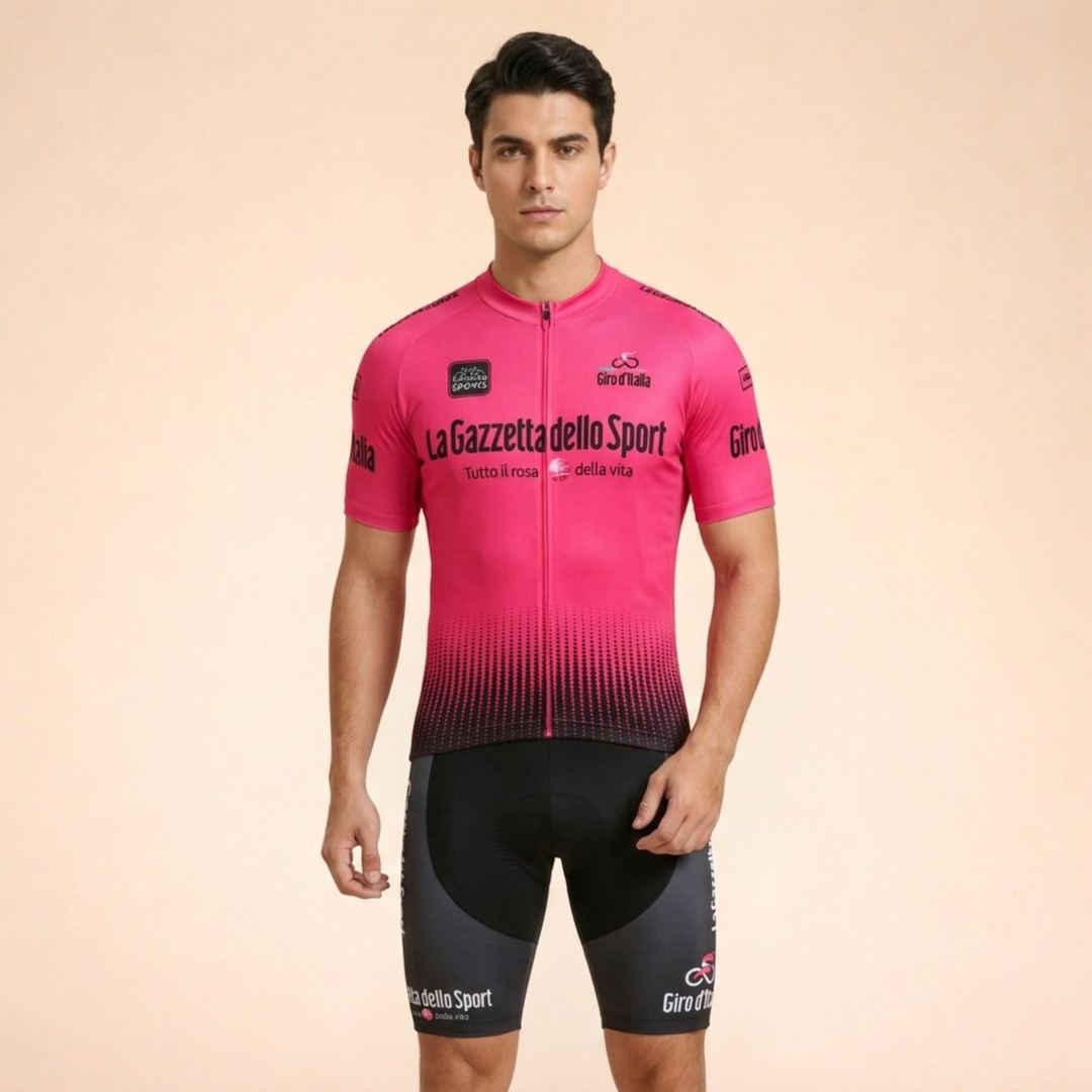 Randall | Men's Pro Performance Cycling Jersey and Shorts Set-Metro Lane Plaza