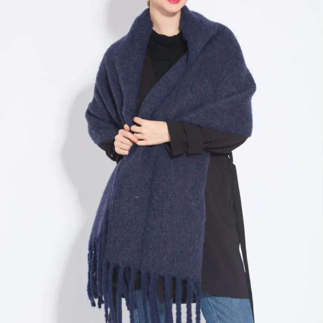 Silvy | Women's Scarf in Soft Fabric with Elegant Pastel Shades-Metro Lane Plaza
