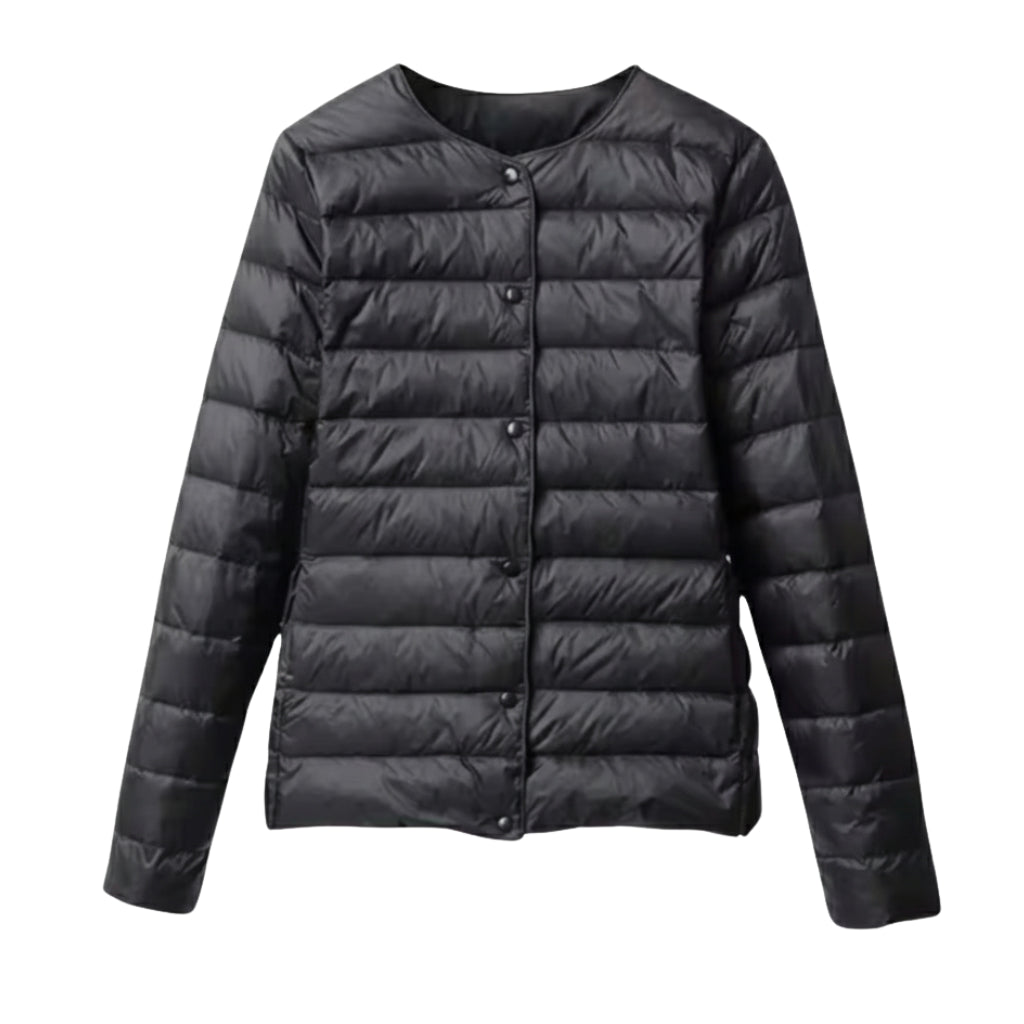 Emma | Women's Lightweight Padded Puffer Jacket for Spring & Autumn-Metro Lane Plaza