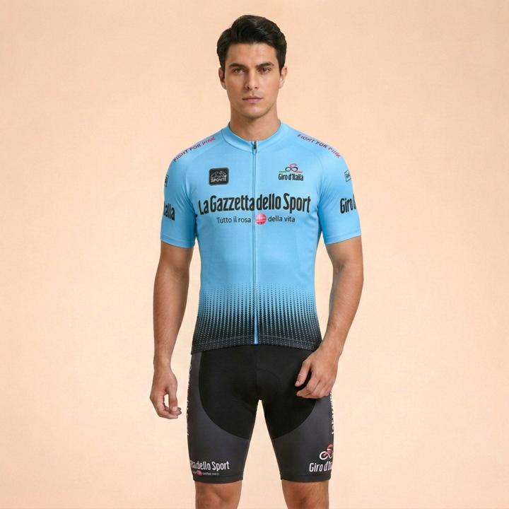 Randall | Men's Pro Performance Cycling Jersey and Shorts Set-Metro Lane Plaza