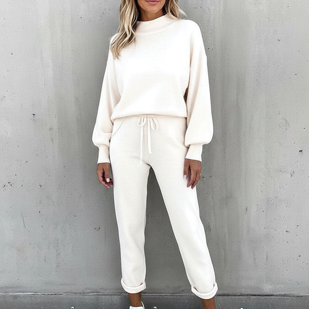 Abigail | Women's Two Piece Lounge Set for Comfort and Style-Metro Lane Plaza