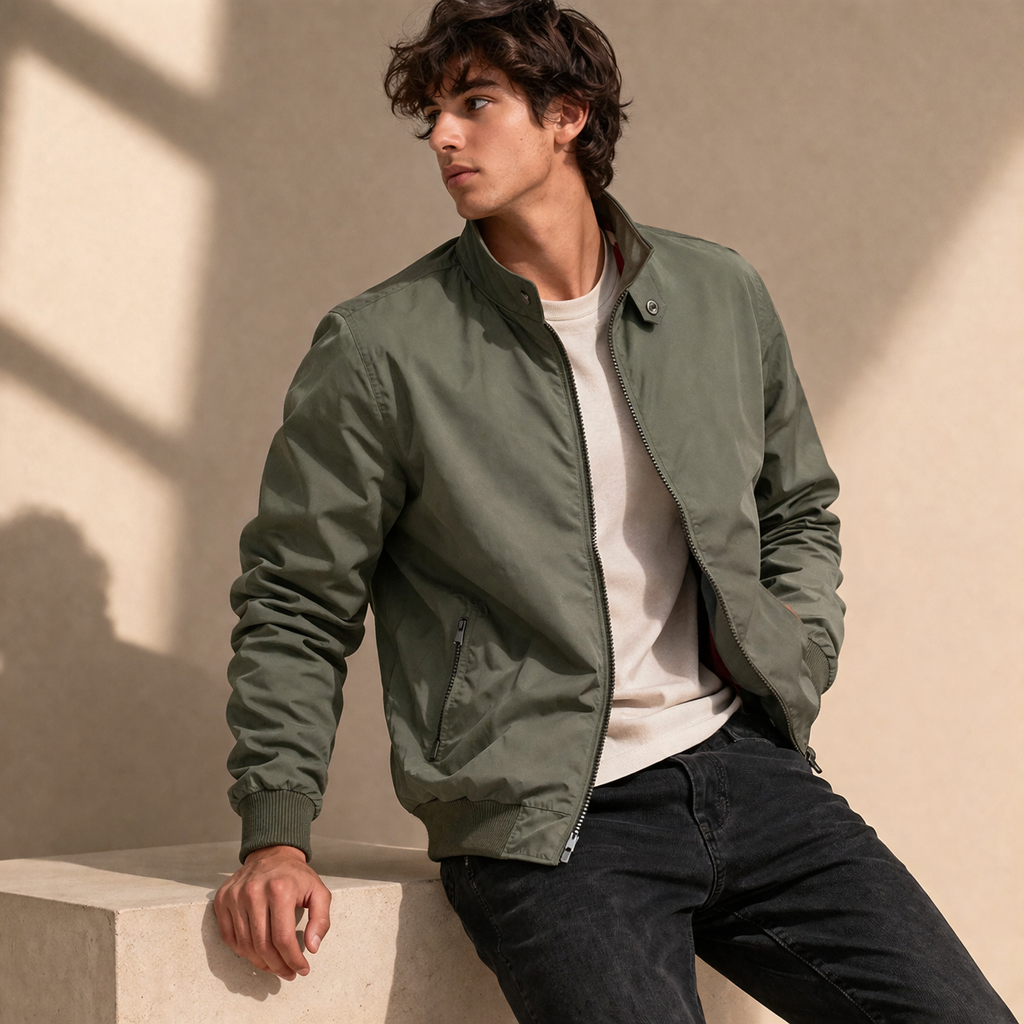 Thomas | Men's Breathable Stylish Summer Jacket-Metro Lane Plaza