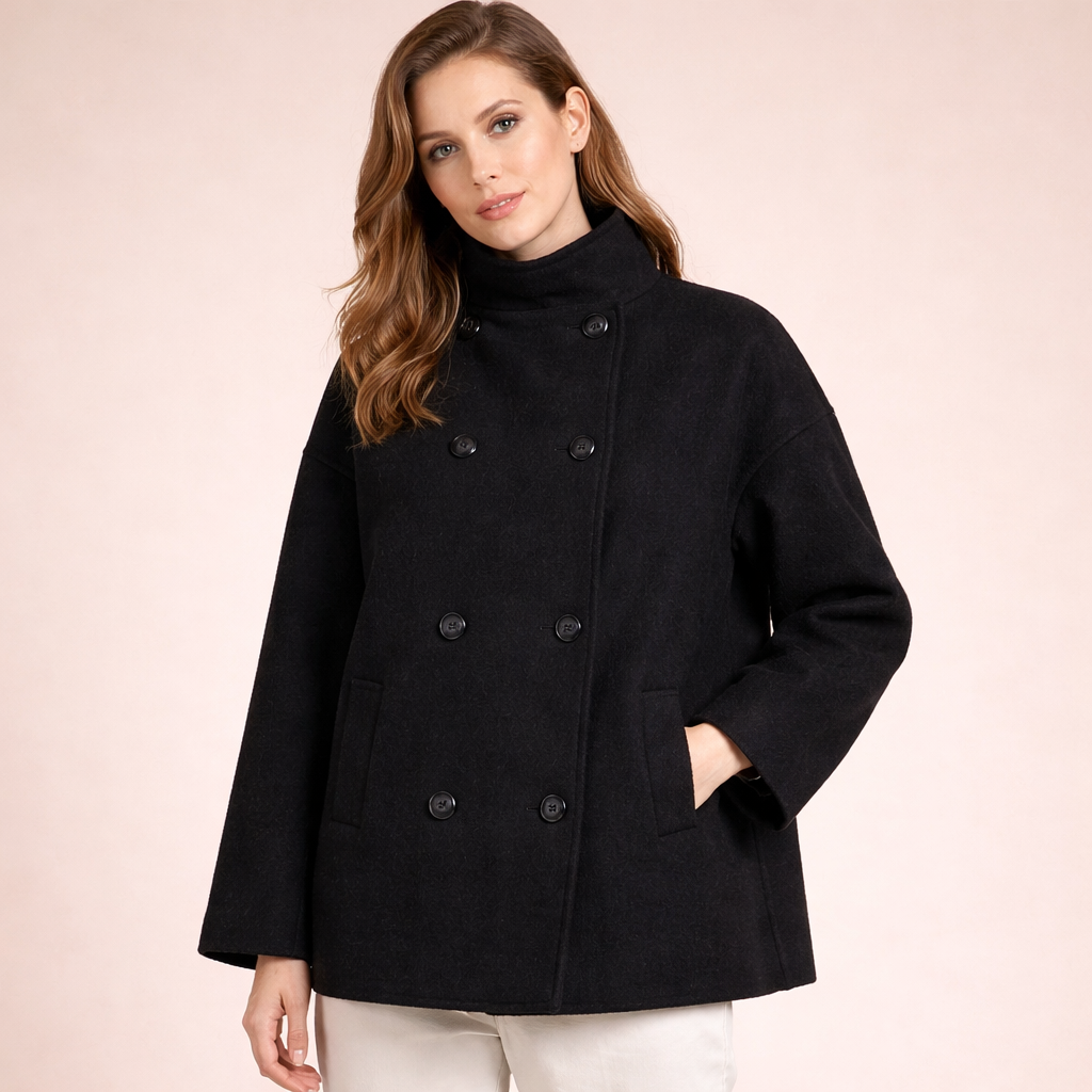 Iris | Women's Elegant Versatile Short Coat-Metro Lane Plaza