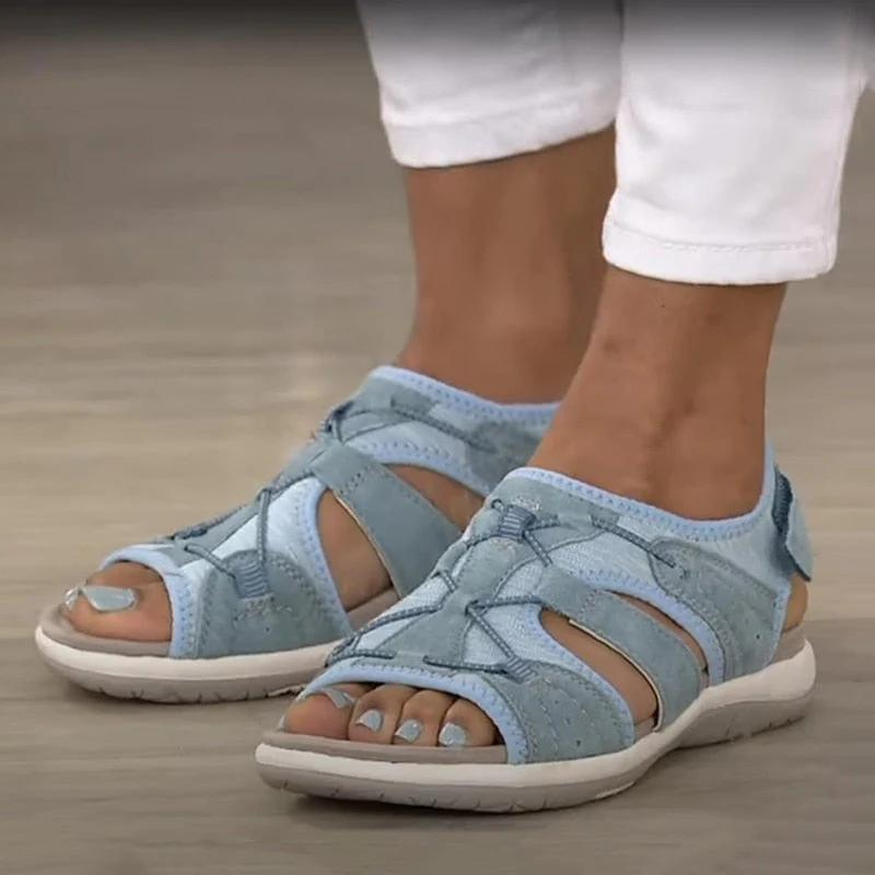 Aurevia | Women's Timeless Orthopedic Sandals-Metro Lane Plaza