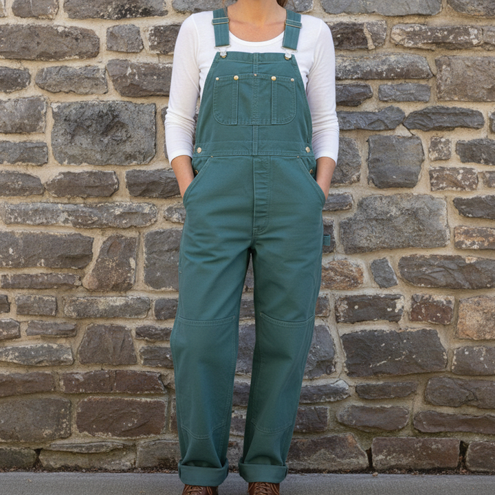 Carol | Women's Utility Bib Overalls-Metro Lane Plaza