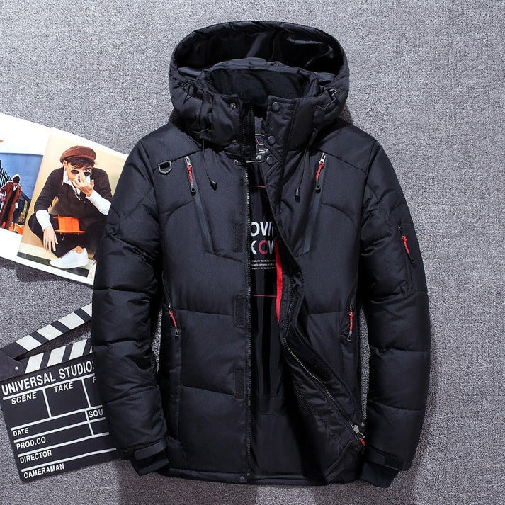 Herren-Winter-Steppjacke