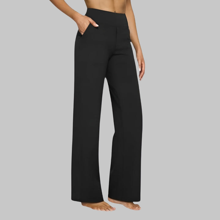 Lia | Women's Comfortable Stretch Trousers with Soft Fabric-Metro Lane Plaza