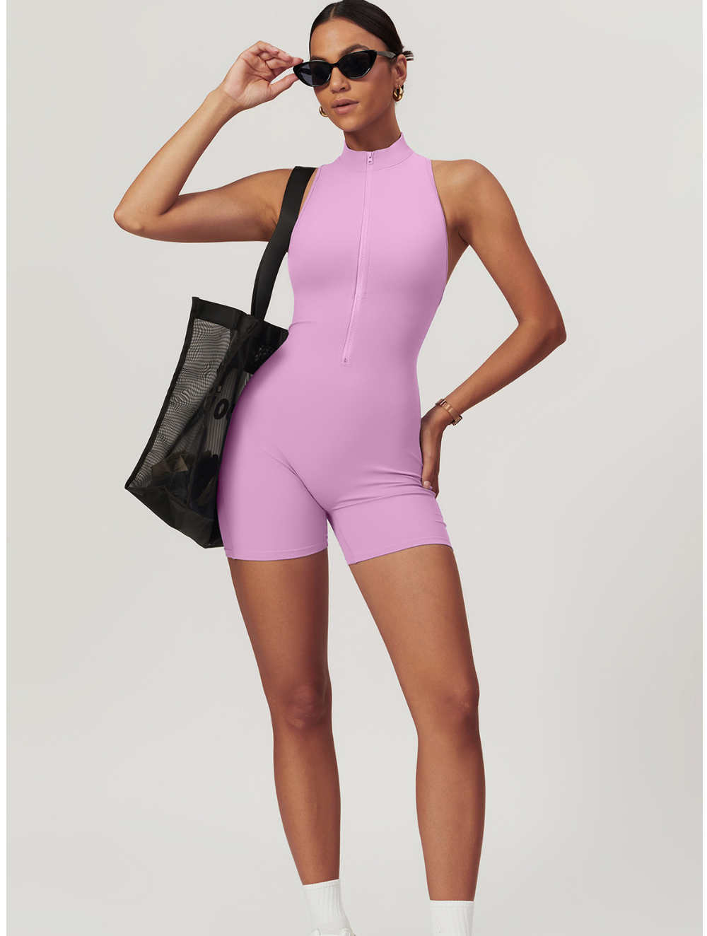 Fenna | Women's Seamless Shaping Yoga Fitness Jumpsuit-Metro Lane Plaza
