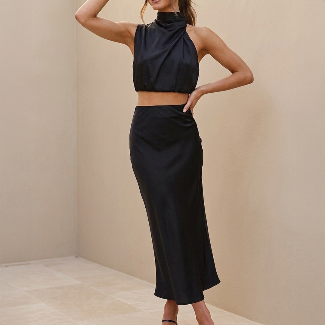Cynthia | Women's Stylish Two-Piece Set-Metro Lane Plaza