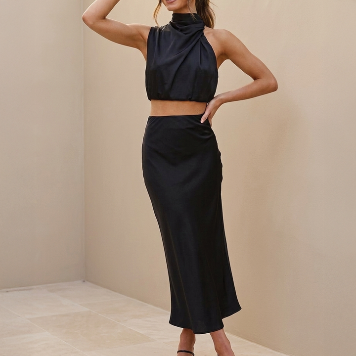 Cynthia | Women's Stylish Two-Piece Set-Metro Lane Plaza