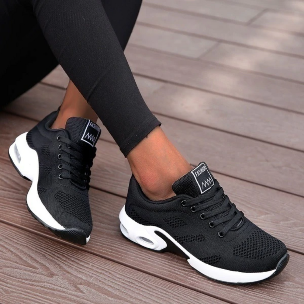 Sophia | Women's Lightweight Walking and Work Sneakers with Air Cushion-Metro Lane Plaza