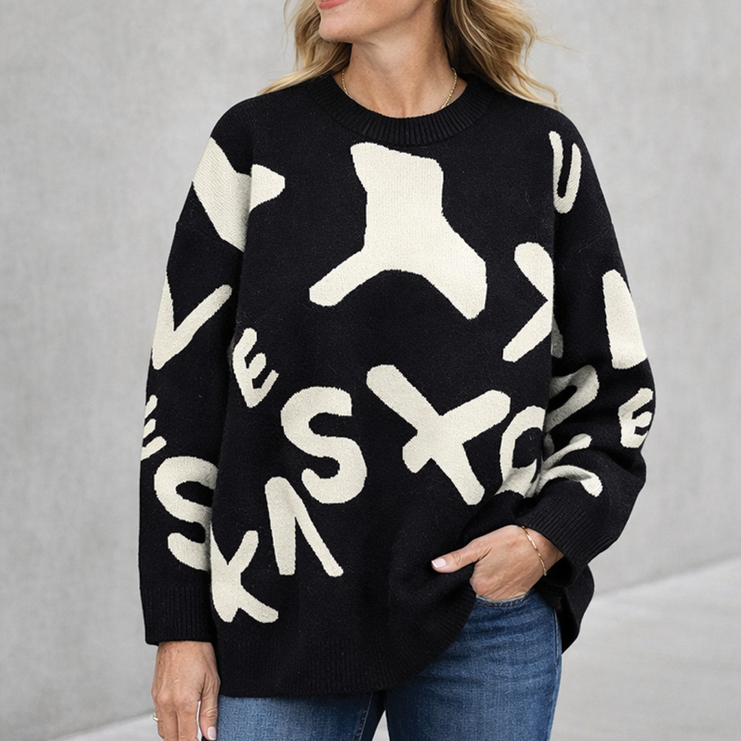 Damen-Pullover mit Motiv