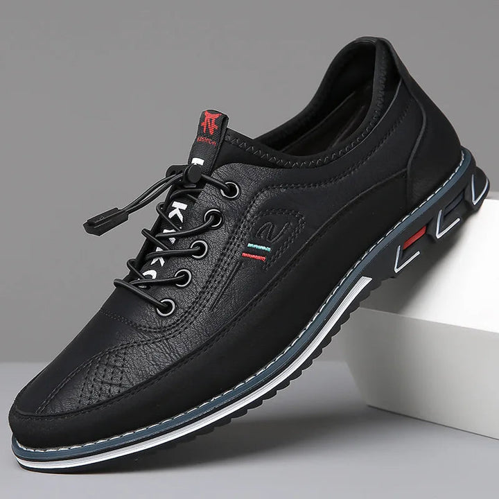 Men's Classic Low-Top Lace-Up Casual Shoes-Metro Lane Plaza