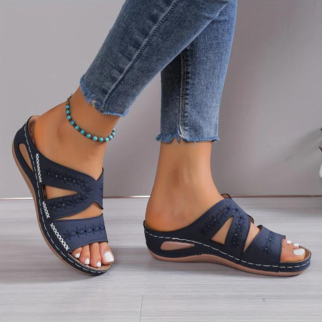 Soraya | Stylish Comfortable Orthopedic Sandals for Women-Metro Lane Plaza