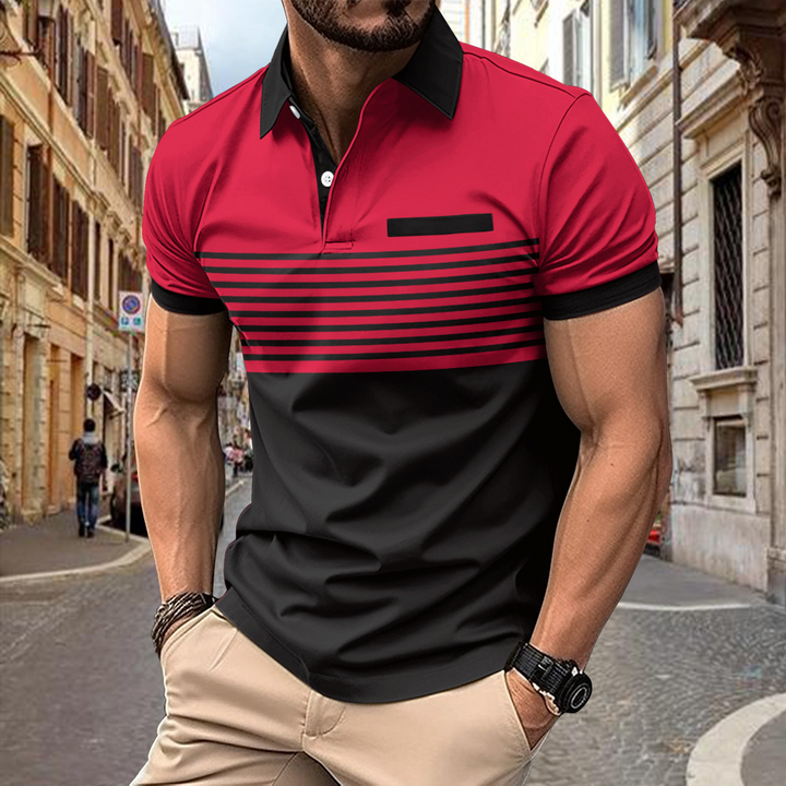 Jacob | Men's Casual Polo Shirt-Metro Lane Plaza
