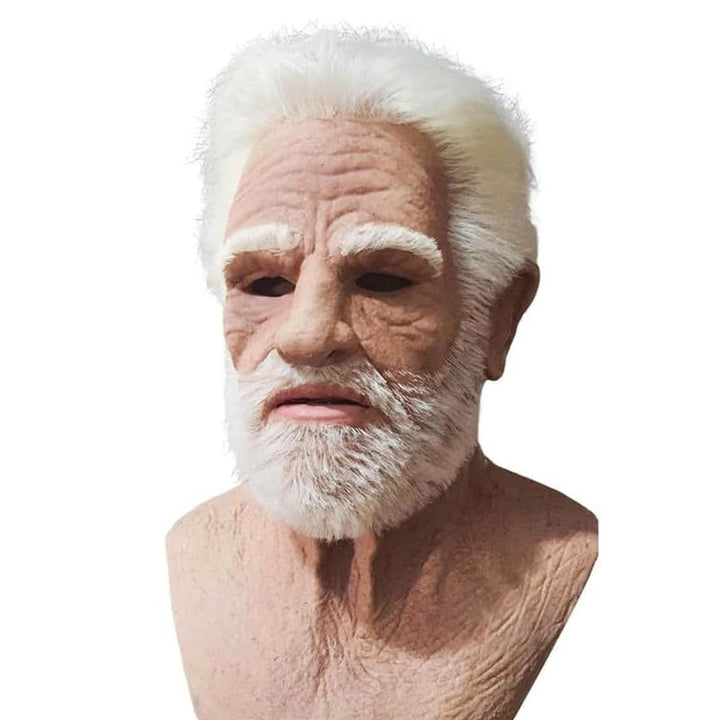 Masque intégral réaliste en latex pour cosplay et costumes d’Halloween