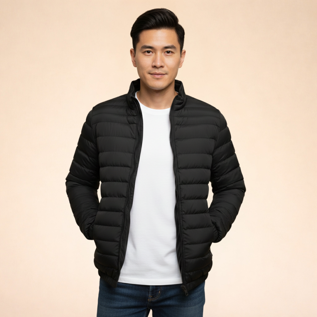 Michael | Men's Modern Lightweight Puffer Jacket-Metro Lane Plaza