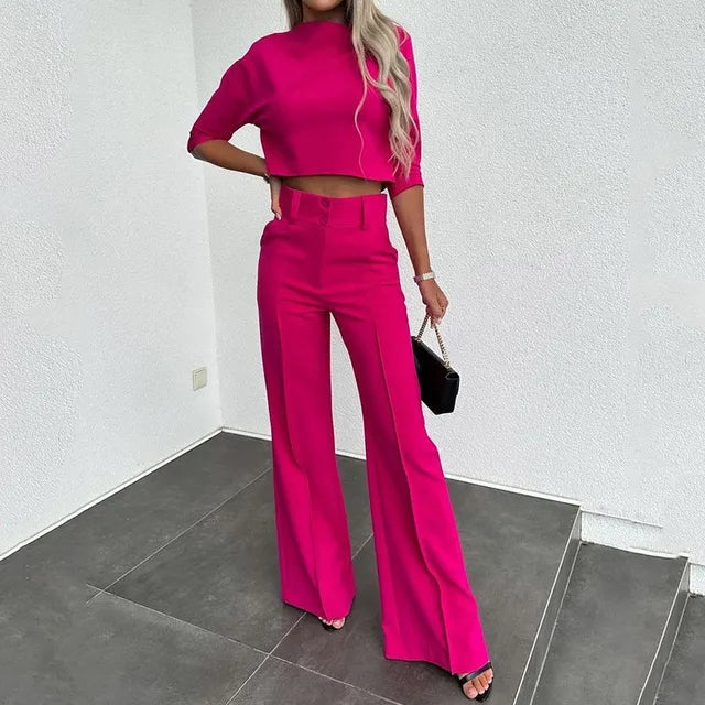 Violet | Women's Stylish Two-Piece Outfit-Metro Lane Plaza