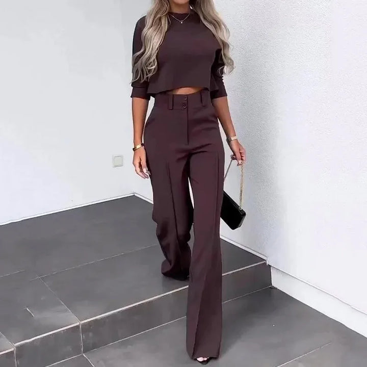 Violet | Women's Stylish Two-Piece Outfit-Metro Lane Plaza