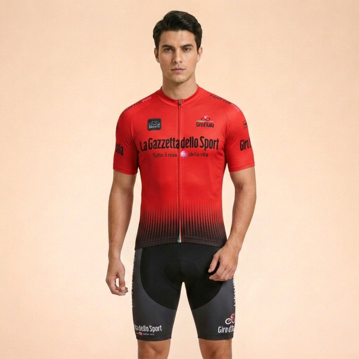 Randall | Men's Pro Performance Cycling Jersey and Shorts Set-Metro Lane Plaza