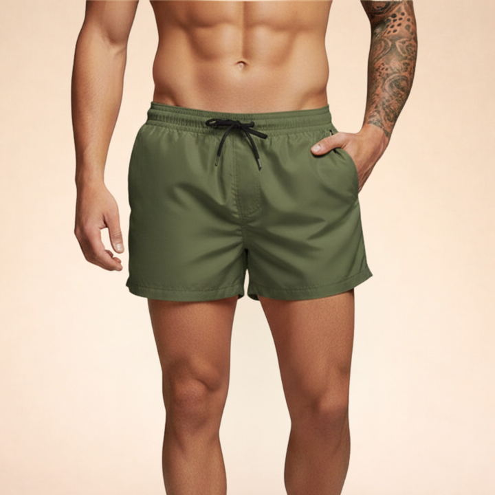 Alexander | Men's Comfort Summer Swim Shorts-Metro Lane Plaza