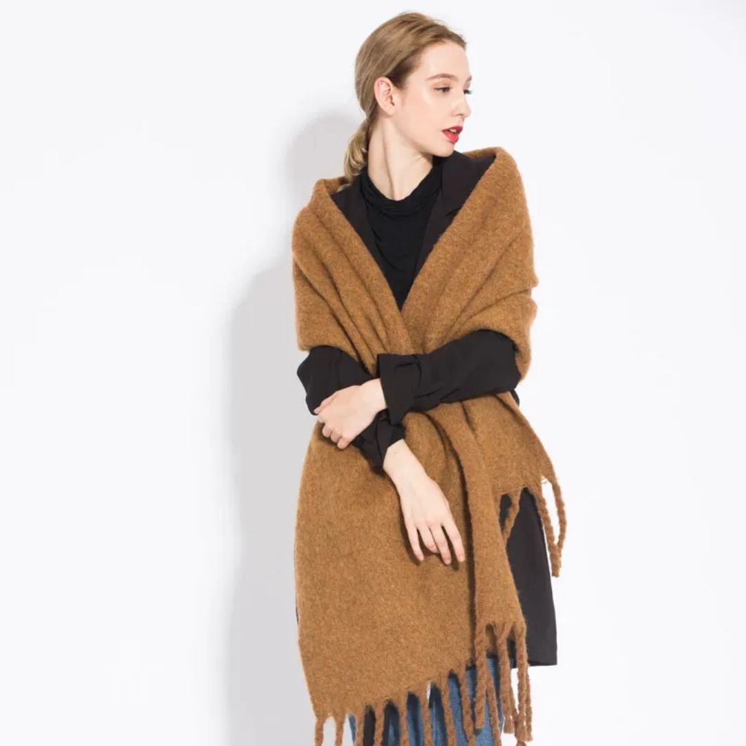 Silvy | Women's Scarf in Soft Fabric with Elegant Pastel Shades-Metro Lane Plaza