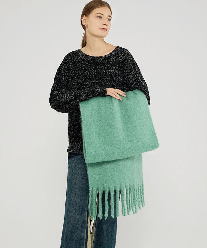 Silvy | Women's Scarf in Soft Fabric with Elegant Pastel Shades-Metro Lane Plaza