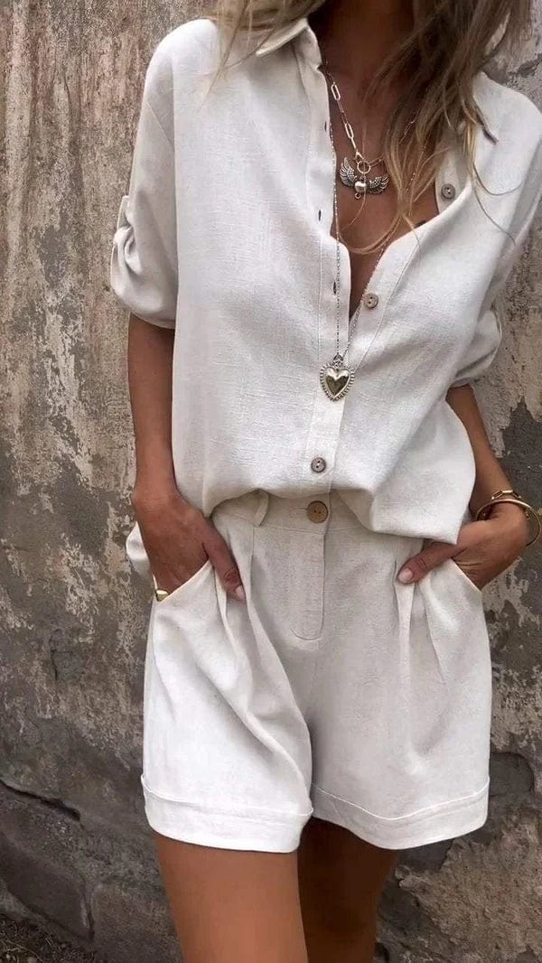 Olivia | Women's Breathable Summer Outfit-Metro Lane Plaza