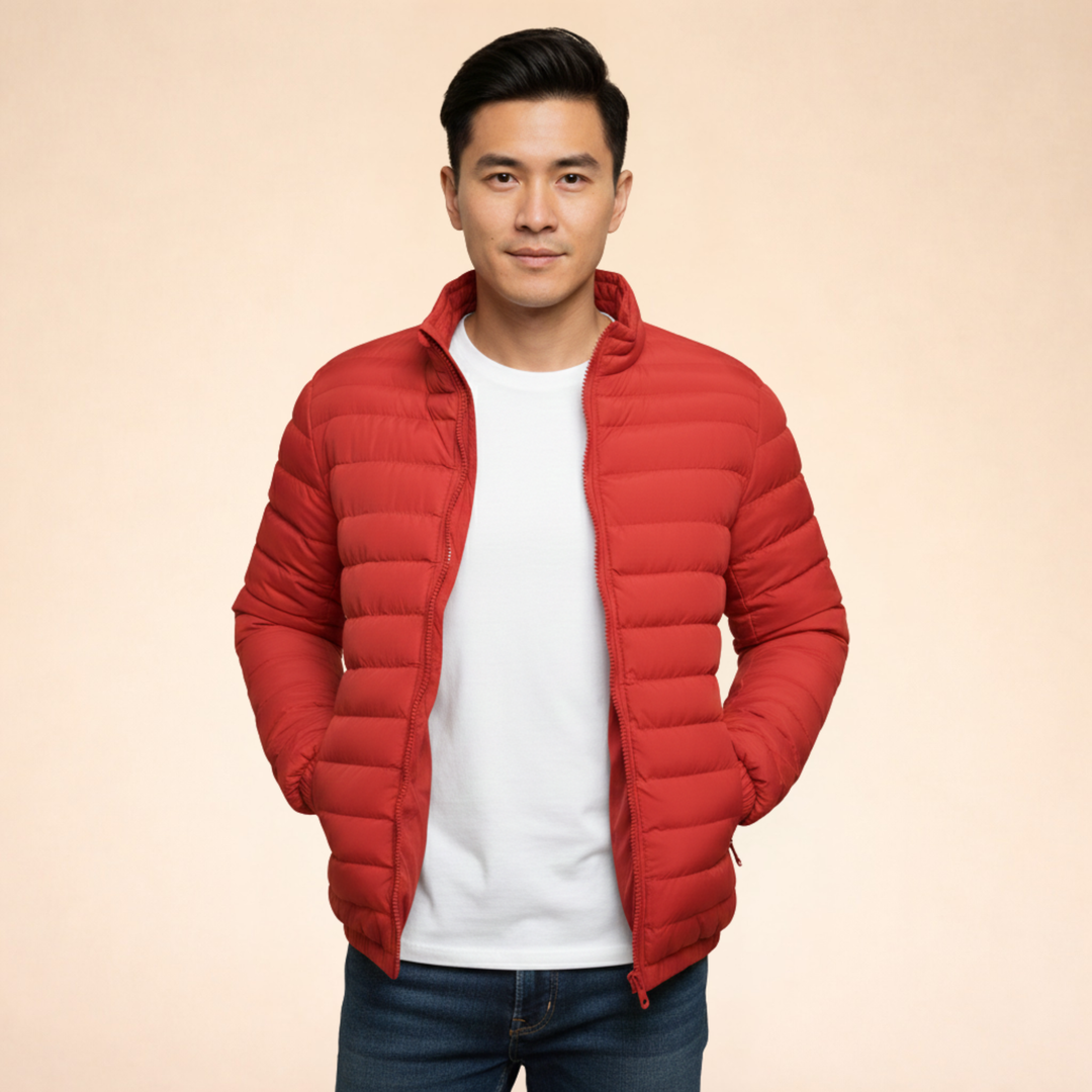 Michael | Men's Modern Lightweight Puffer Jacket-Metro Lane Plaza
