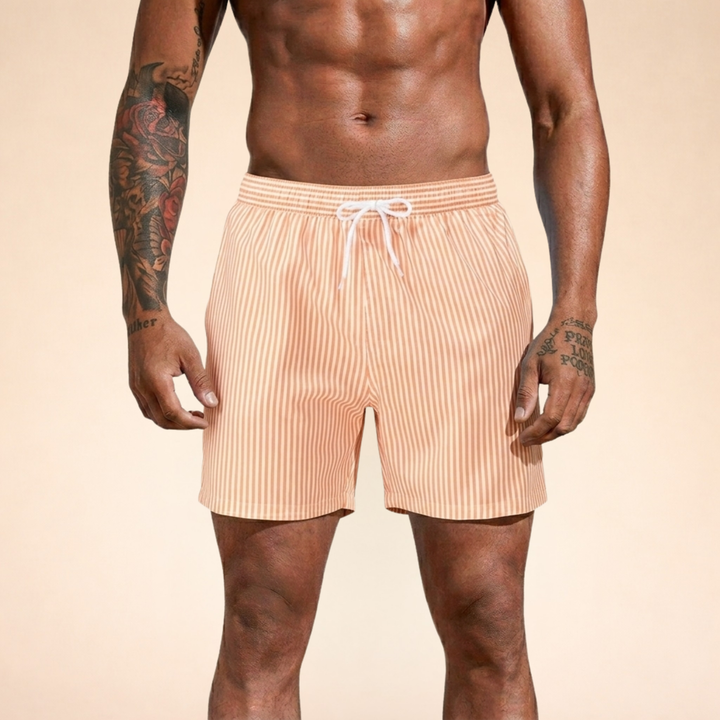 Alexander | Men's Lightweight Stylish Summer Swim Shorts-Metro Lane Plaza